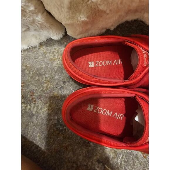 Nike Zoom Stefan Janoski Red Canvas Sneakers Size 6 - Picture 6 of 12